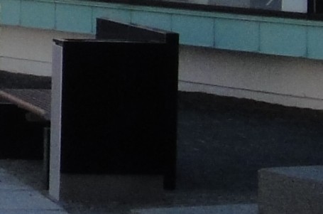Billede af torvet foran Vestjyskbank Lemvig